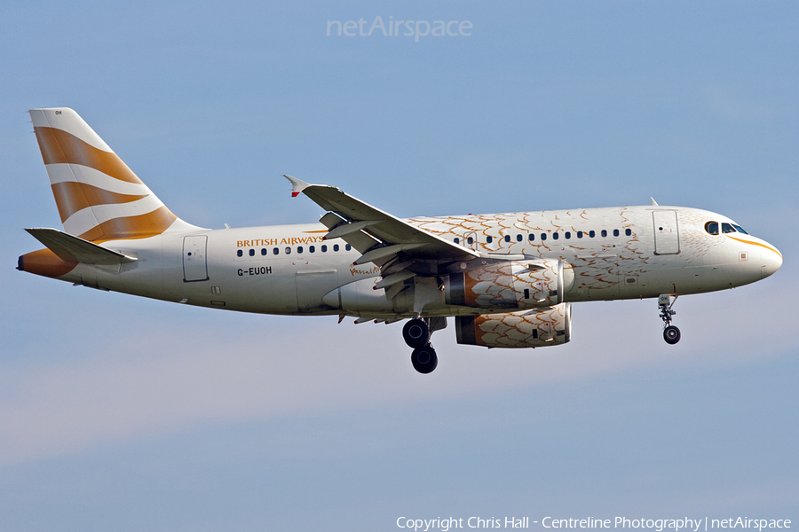 British Airways Airbus A319-131 (G-EUOH) | Photo 10339