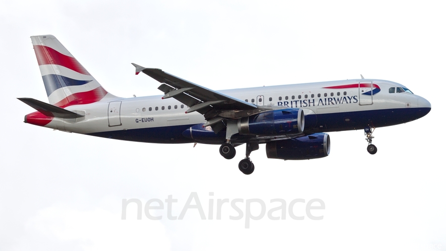 British Airways Airbus A319-131 (G-EUOH) | Photo 182130