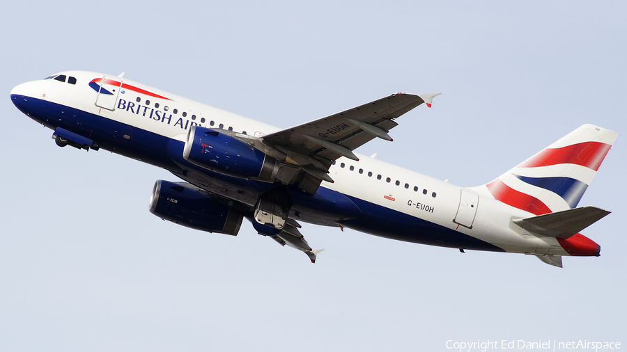 British Airways Airbus A319-131 (G-EUOH) | Photo 265535
