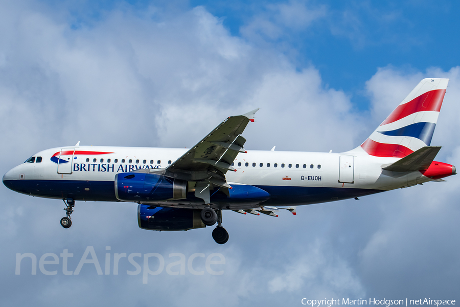 British Airways Airbus A319-131 (G-EUOH) | Photo 287234