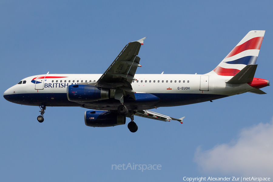 British Airways Airbus A319-131 (G-EUOH) | Photo 491366