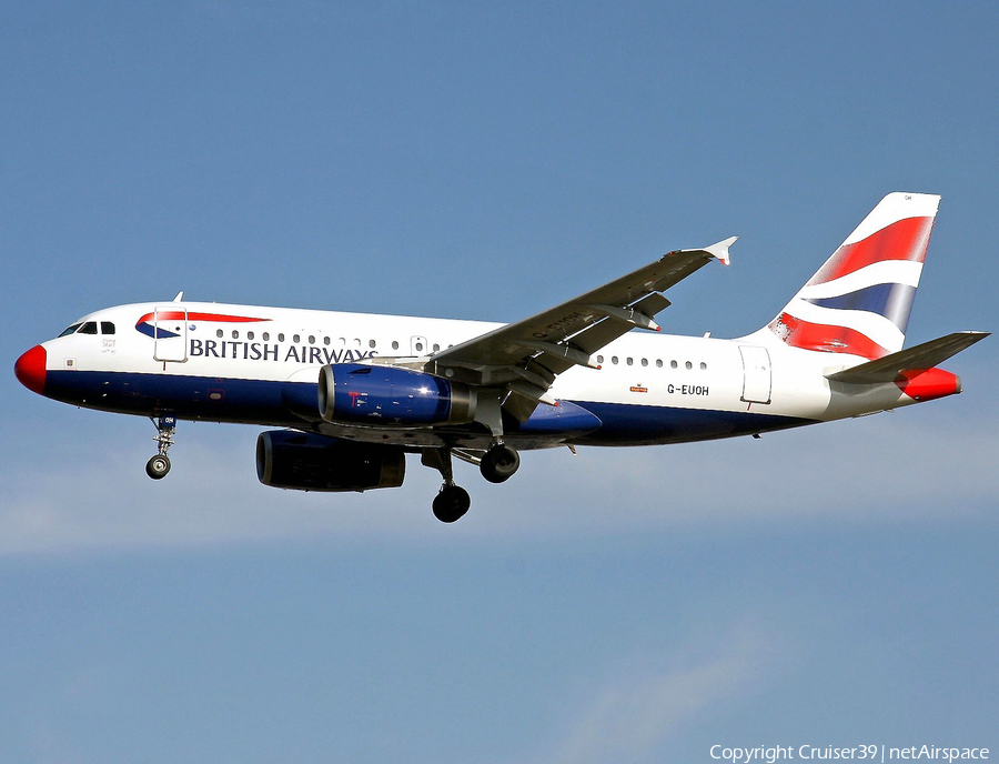 British Airways Airbus A319-131 (G-EUOH) | Photo 93072