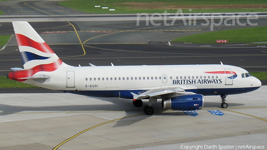 British Airways Airbus A319-131 (G-EUOI) | Photo 134704