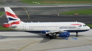 British Airways Airbus A319-131 (G-EUOI) at  Dusseldorf - International, Germany
