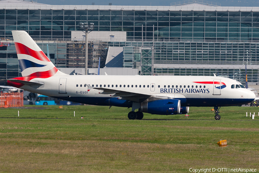 British Airways Airbus A319-131 (G-EUOI) | Photo 201912