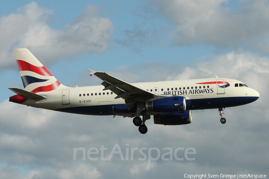 British Airways Airbus A319-131 (G-EUOI) | Photo 15720