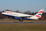 British Airways Airbus A319-131 (G-EUOI) at  Hamburg - Fuhlsbuettel (Helmut Schmidt), Germany