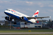 British Airways Airbus A319-131 (G-EUOI) at  Hamburg - Fuhlsbuettel (Helmut Schmidt), Germany