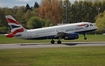 British Airways Airbus A319-131 (G-EUOI) at  Hamburg - Fuhlsbuettel (Helmut Schmidt), Germany