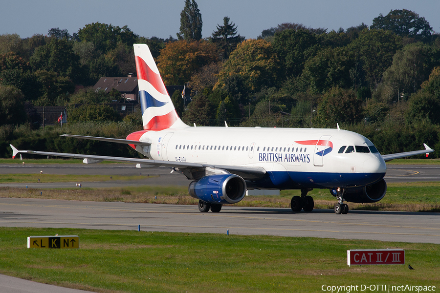 British Airways Airbus A319-131 (G-EUOI) | Photo 394645