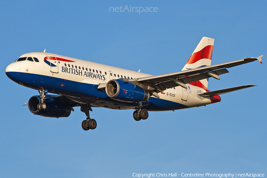 British Airways Airbus A319-131 (G-EUOI) | Photo 14469
