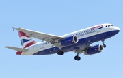 British Airways Airbus A319-131 (G-EUOI) at  London - Heathrow, United Kingdom