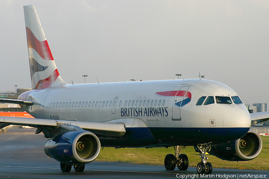 British Airways Airbus A319-131 (G-EUOI) | Photo 2186