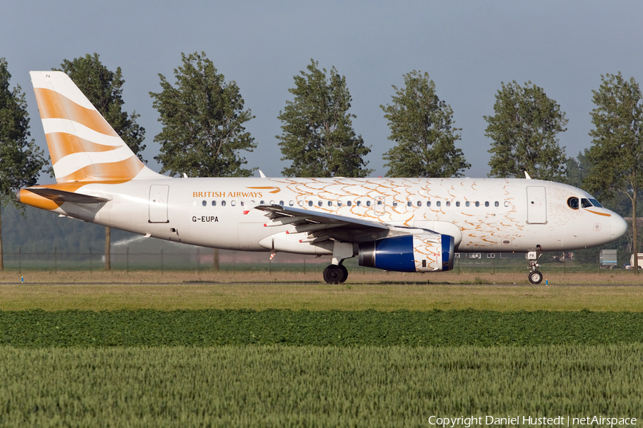 British Airways Airbus A319-131 (G-EUPA) | Photo 490375