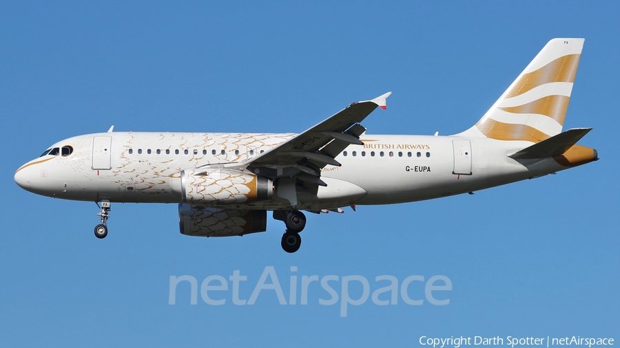 British Airways Airbus A319-131 (G-EUPA) | Photo 215799