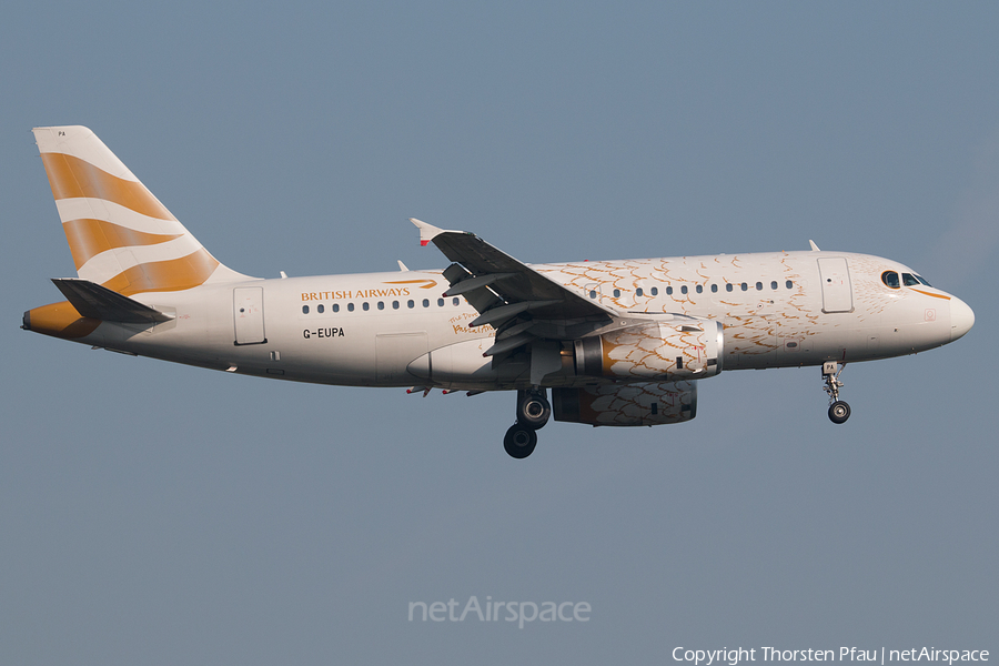 British Airways Airbus A319-131 (G-EUPA) | Photo 61268