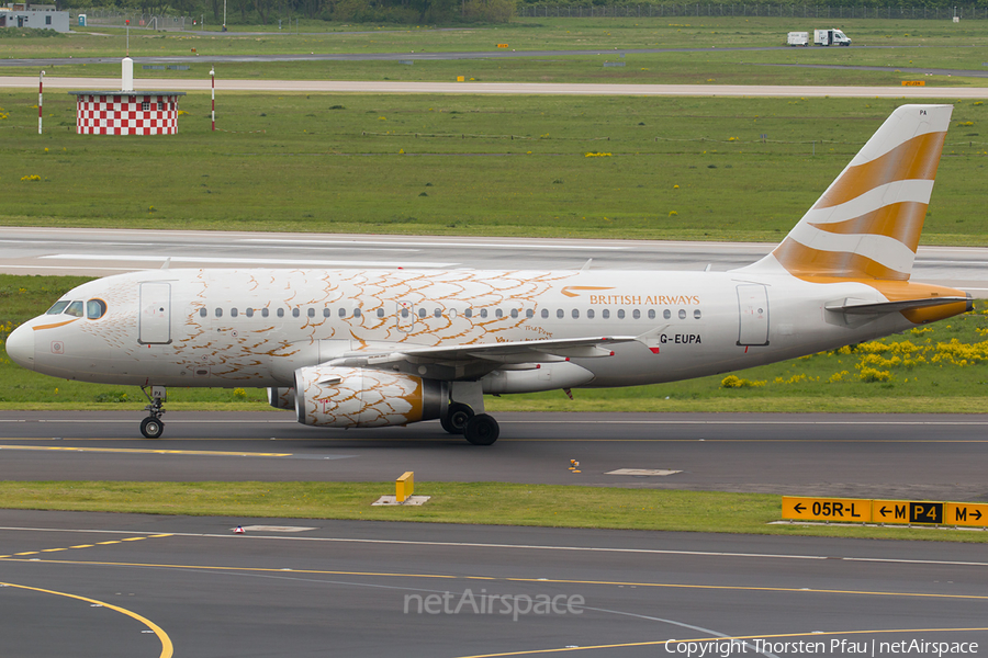 British Airways Airbus A319-131 (G-EUPA) | Photo 88256