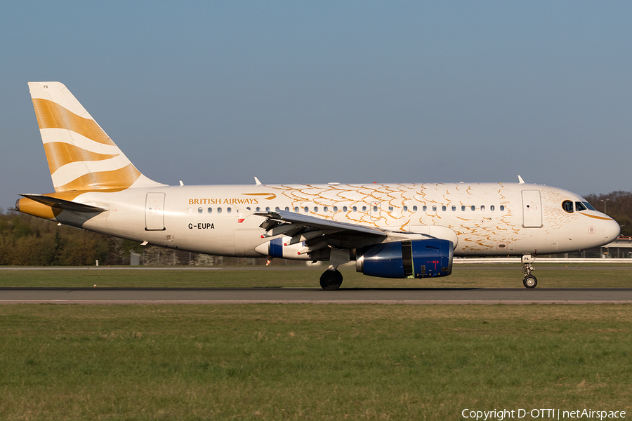 British Airways Airbus A319-131 (G-EUPA) | Photo 153856