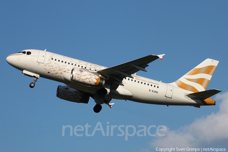 British Airways Airbus A319-131 (G-EUPA) | Photo 15749
