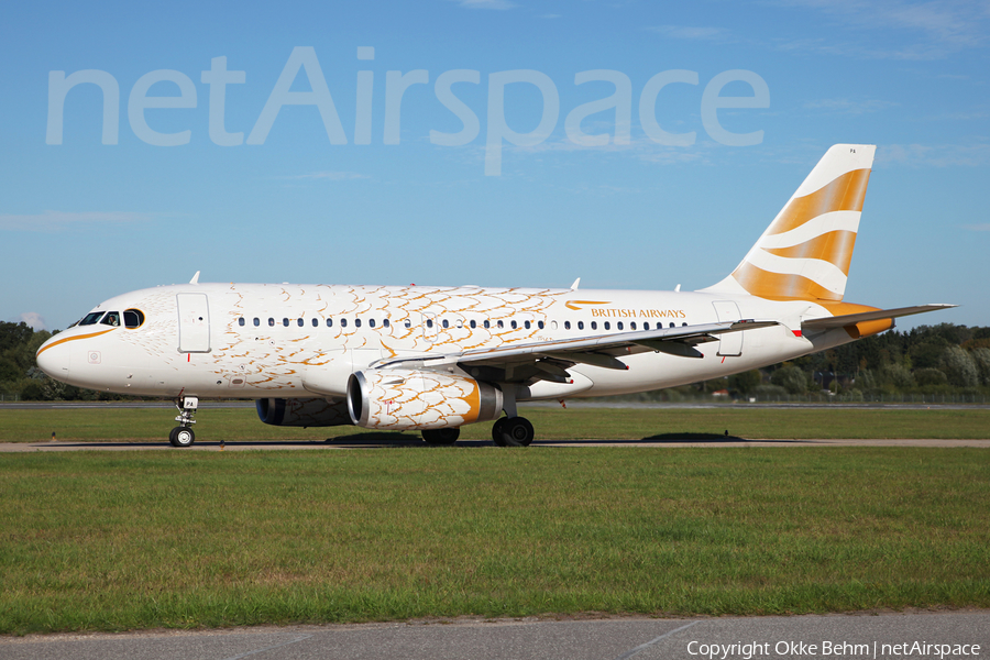 British Airways Airbus A319-131 (G-EUPA) | Photo 32343