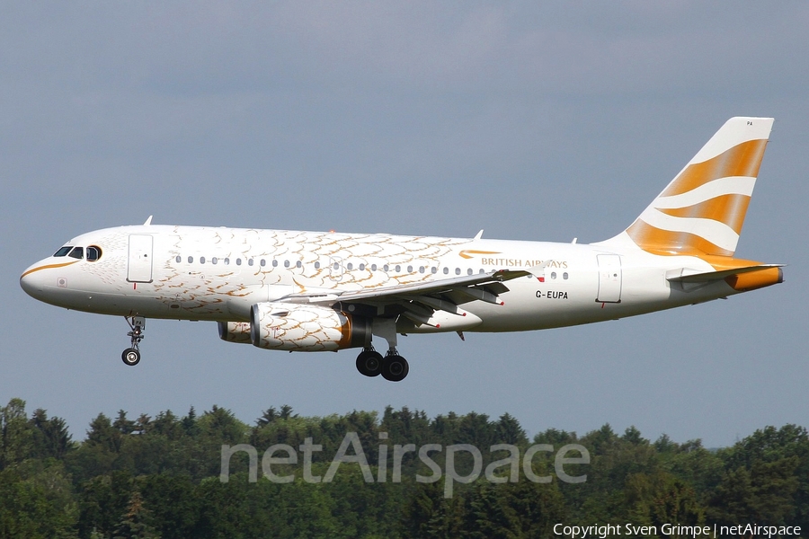 British Airways Airbus A319-131 (G-EUPA) | Photo 34869