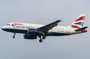 British Airways Airbus A319-131 (G-EUPA) at  Hamburg - Fuhlsbuettel (Helmut Schmidt), Germany