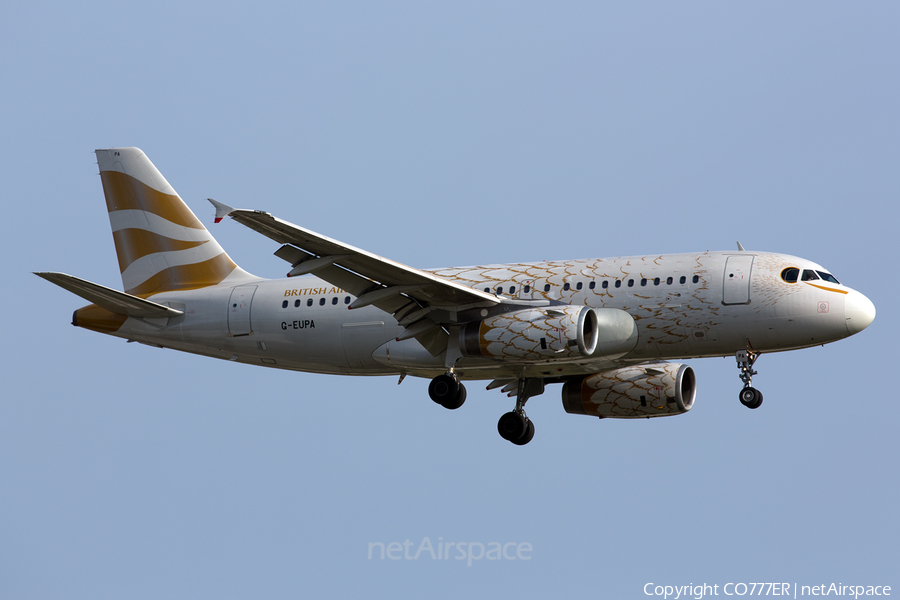British Airways Airbus A319-131 (G-EUPA) | Photo 100269