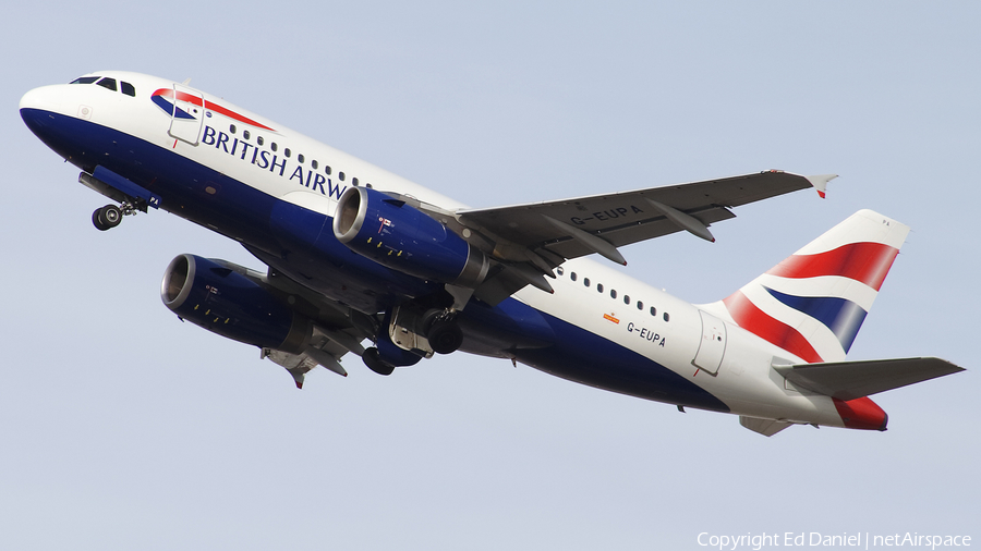 British Airways Airbus A319-131 (G-EUPA) | Photo 265536