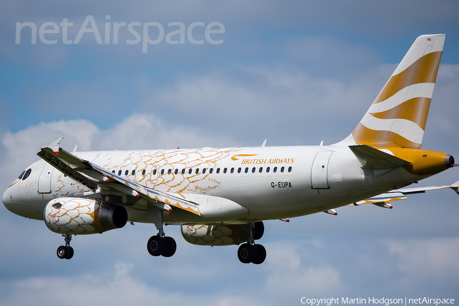 British Airways Airbus A319-131 (G-EUPA) | Photo 49892
