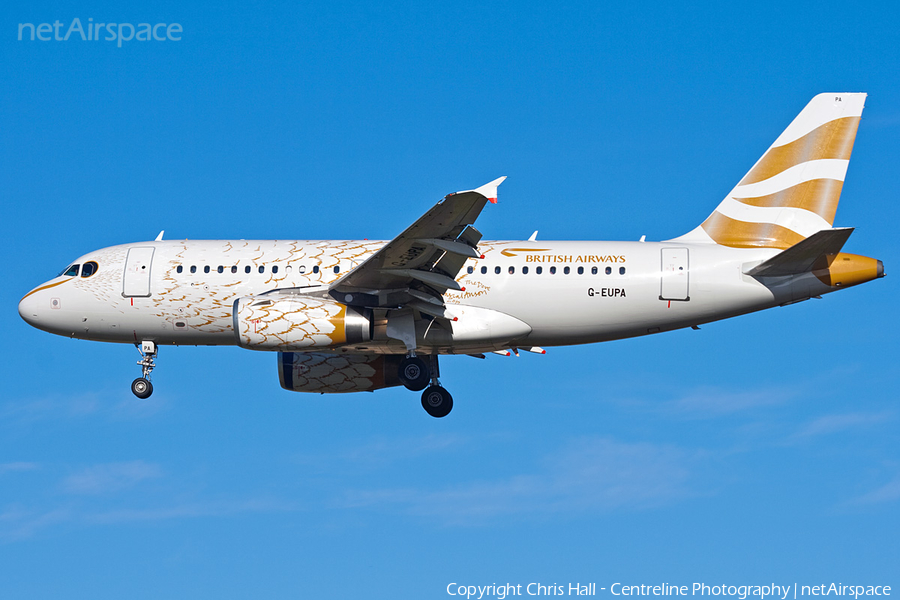 British Airways Airbus A319-131 (G-EUPA) | Photo 12714