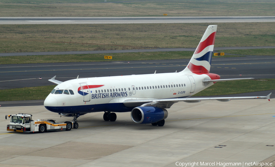 British Airways Airbus A319-131 (G-EUPB) | Photo 124666