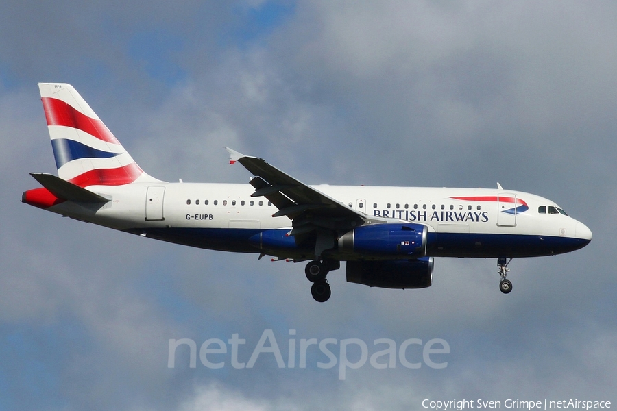 British Airways Airbus A319-131 (G-EUPB) | Photo 16045