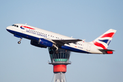 British Airways Airbus A319-131 (G-EUPB) at  London - Heathrow, United Kingdom