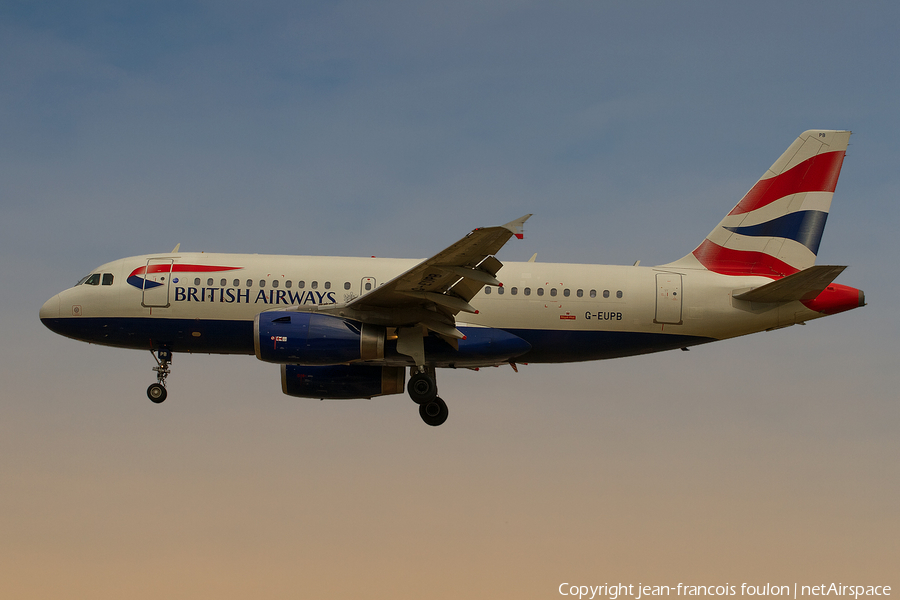 British Airways Airbus A319-131 (G-EUPB) | Photo 258501