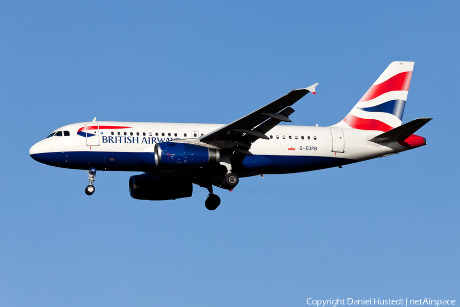 British Airways Airbus A319-131 (G-EUPB) | Photo 643962