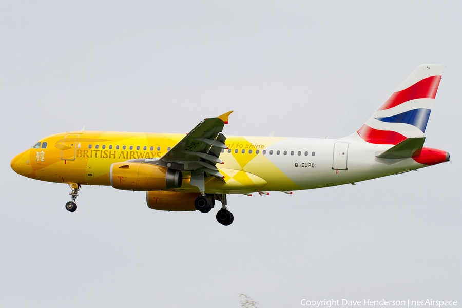 British Airways Airbus A319-131 (G-EUPC) | Photo 5658