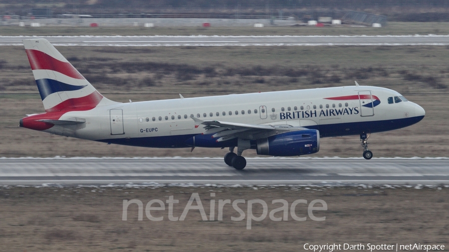 British Airways Airbus A319-131 (G-EUPC) | Photo 226720