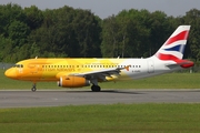 British Airways Airbus A319-131 (G-EUPC) at  Hamburg - Fuhlsbuettel (Helmut Schmidt), Germany