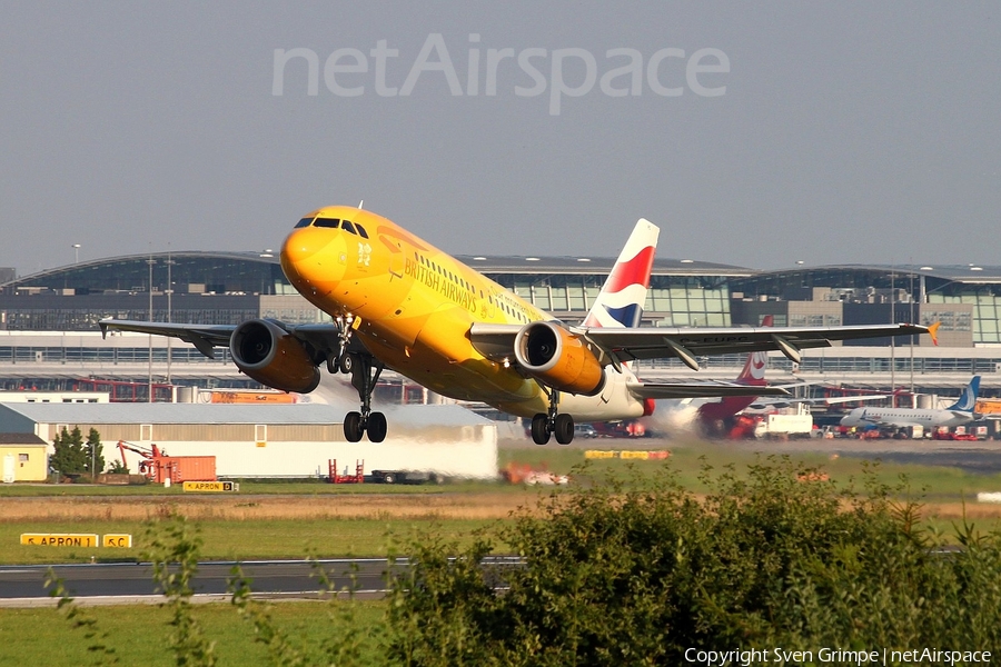 British Airways Airbus A319-131 (G-EUPC) | Photo 21329