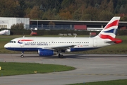 British Airways Airbus A319-131 (G-EUPC) at  Hamburg - Fuhlsbuettel (Helmut Schmidt), Germany