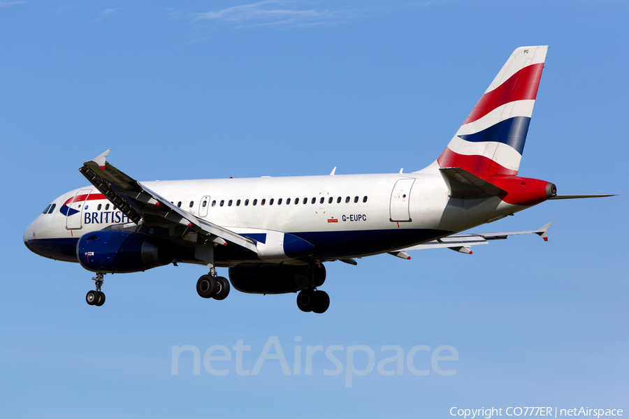 British Airways Airbus A319-131 (G-EUPC) | Photo 51298