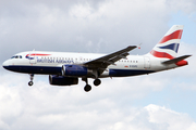 British Airways Airbus A319-131 (G-EUPC) at  Hamburg - Fuhlsbuettel (Helmut Schmidt), Germany