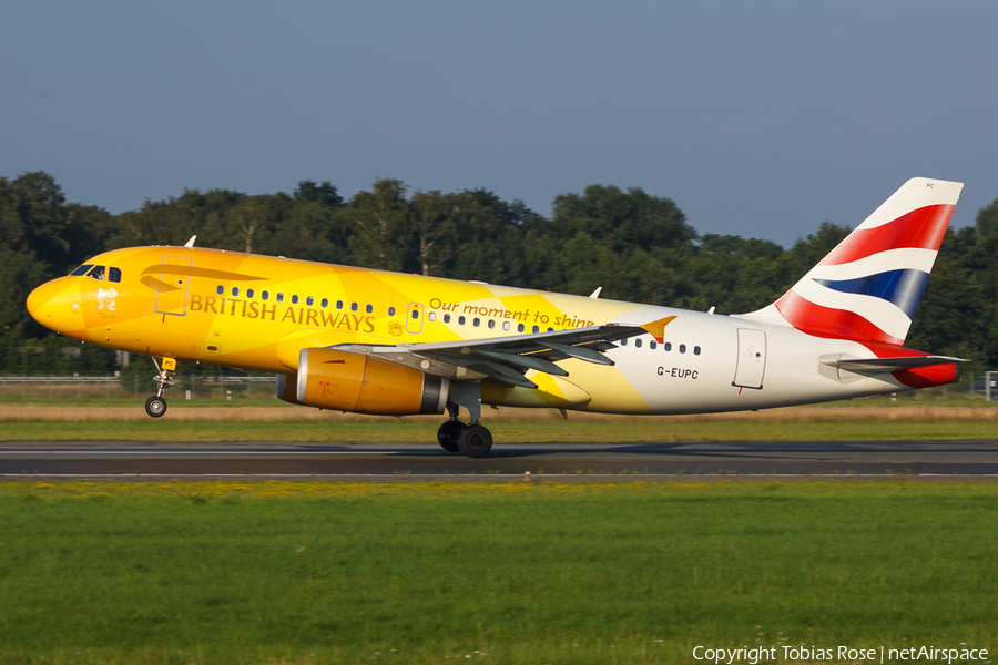 British Airways Airbus A319-131 (G-EUPC) | Photo 373238