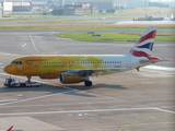 British Airways Airbus A319-131 (G-EUPC) at  Hamburg - Fuhlsbuettel (Helmut Schmidt), Germany