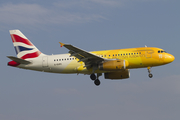 British Airways Airbus A319-131 (G-EUPC) at  Hamburg - Fuhlsbuettel (Helmut Schmidt), Germany