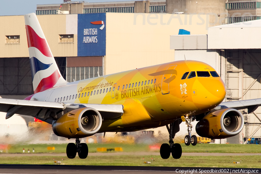 British Airways Airbus A319-131 (G-EUPC) | Photo 23450