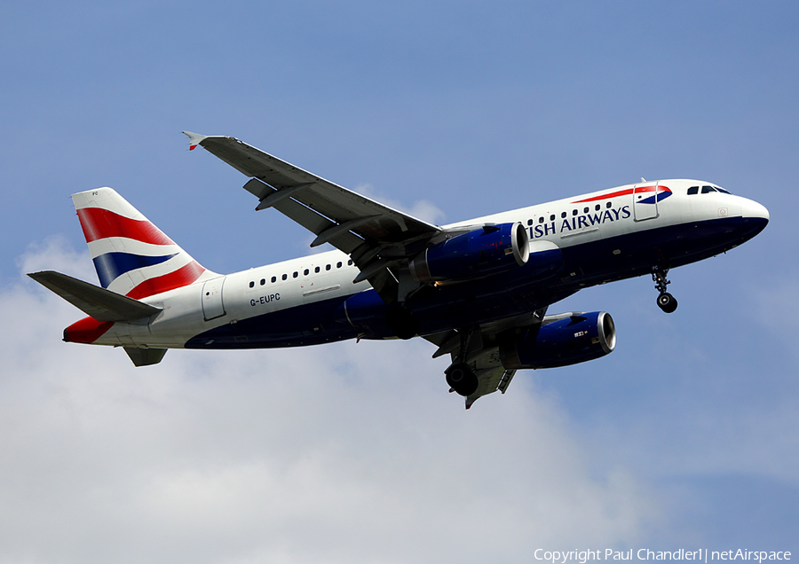British Airways Airbus A319-131 (G-EUPC) | Photo 50394