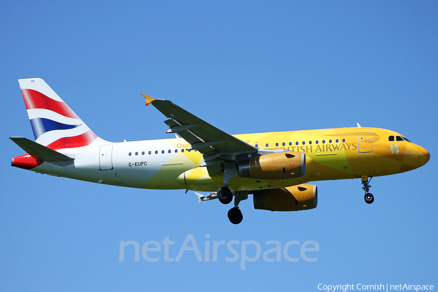 British Airways Airbus A319-131 (G-EUPC) | Photo 8899