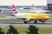 British Airways Airbus A319-131 (G-EUPC) at  London - Heathrow, United Kingdom