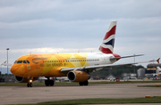 British Airways Airbus A319-131 (G-EUPC) at  Manchester - International (Ringway), United Kingdom